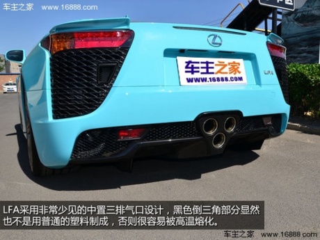 实拍雷克萨斯超跑-LFA 全球限量仅500台