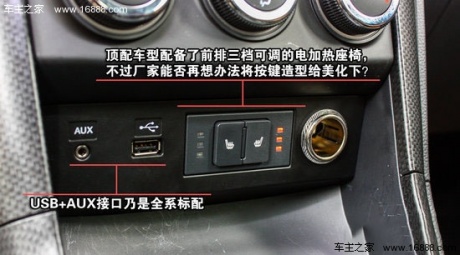 2013款 海马S7 2.0L AT智臻版 重点图解