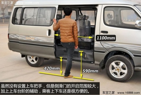 车身尺寸多样金旅海狮汽油版实拍大图