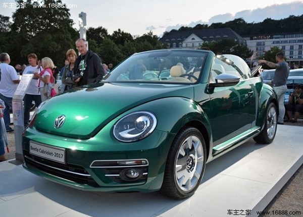 增银白/绿色两种车身颜色 大众新款甲壳虫亮相