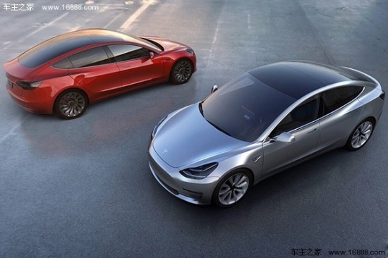 特斯拉model3上市或推將遲至2018年末