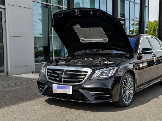 顶集19款中规奔驰s450四驱长轴报价116万售