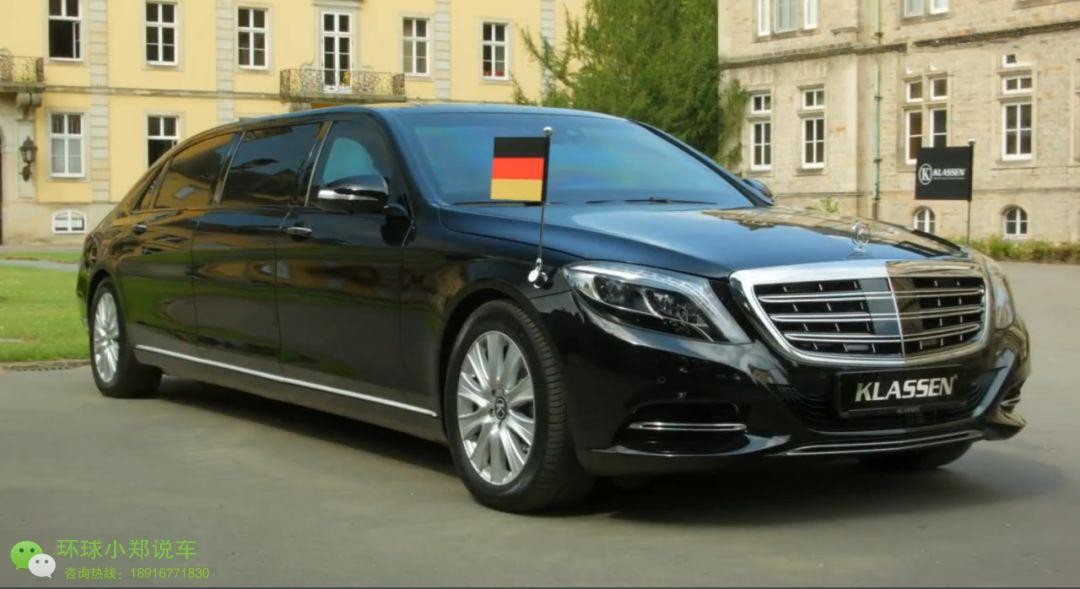 奔驰s级加长版防弹车接受预定极致安全出行