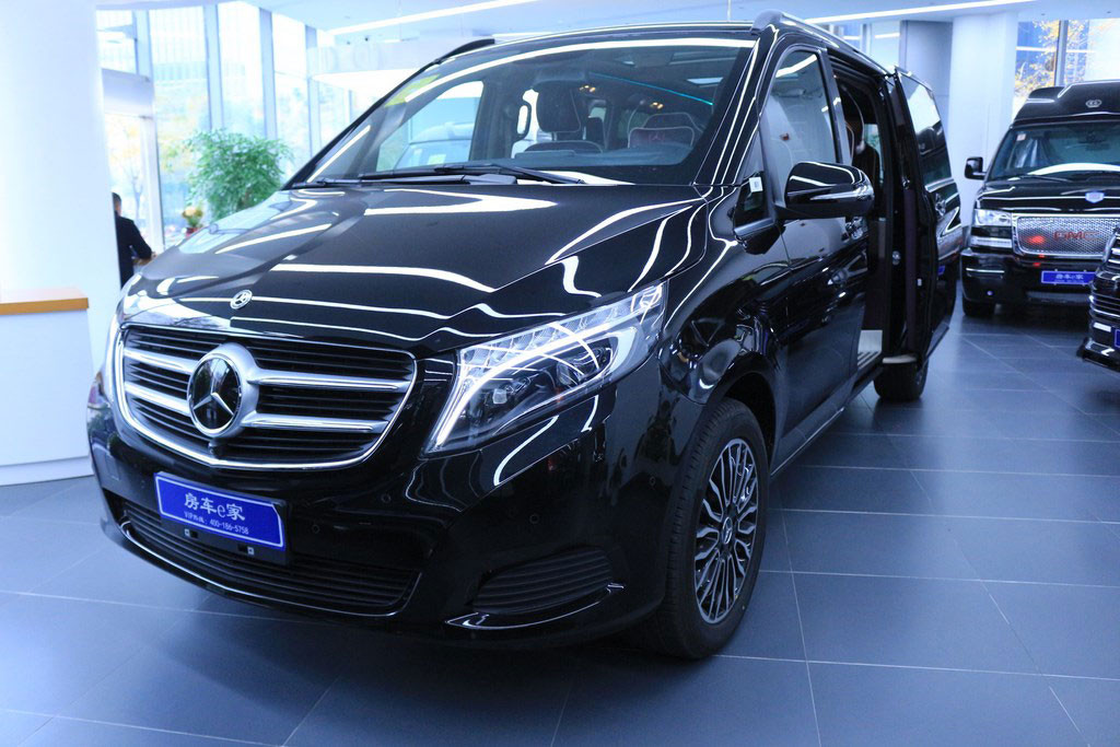 衢州市全新一代奔驰v级v250改装商务车销售