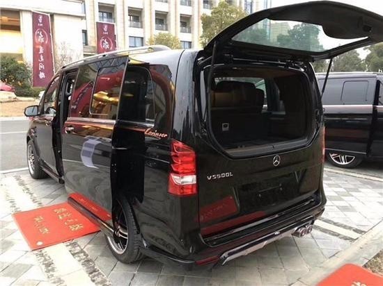 車展進口奔馳羅倫士vs560l商務現車價格