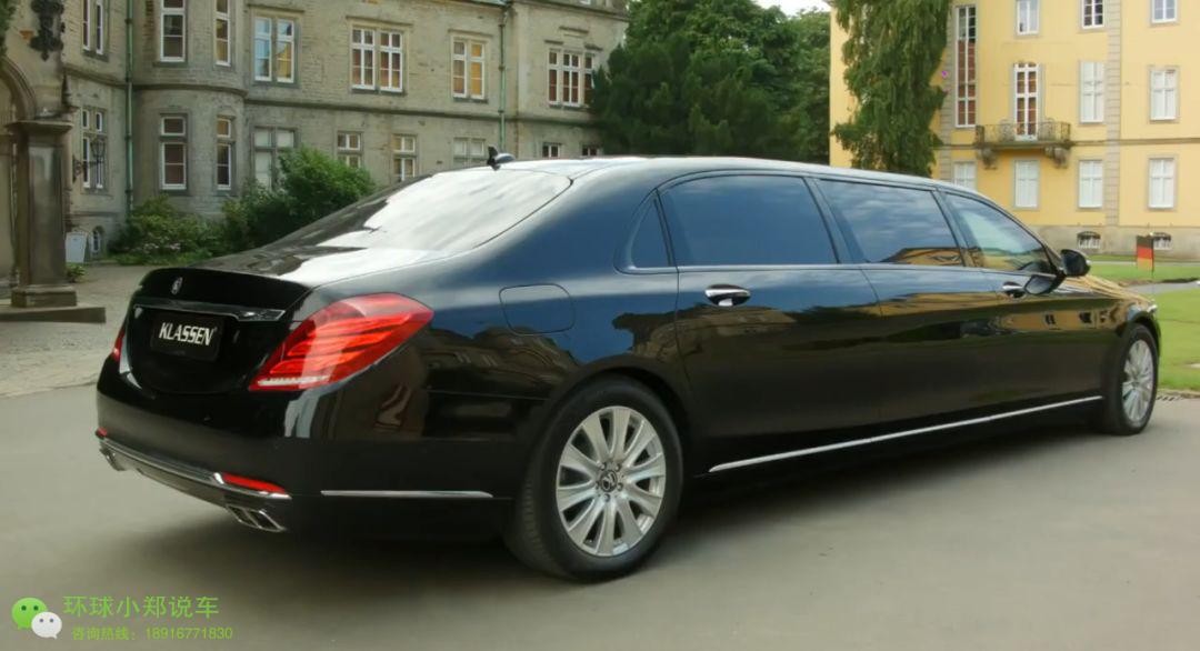 奔驰s级加长版防弹车接受预定极致安全出行