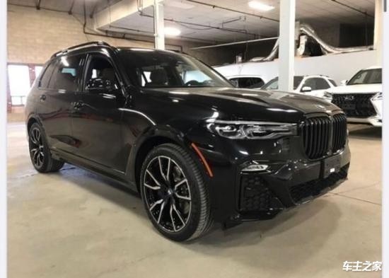 急甩一台宝马x7雪山白