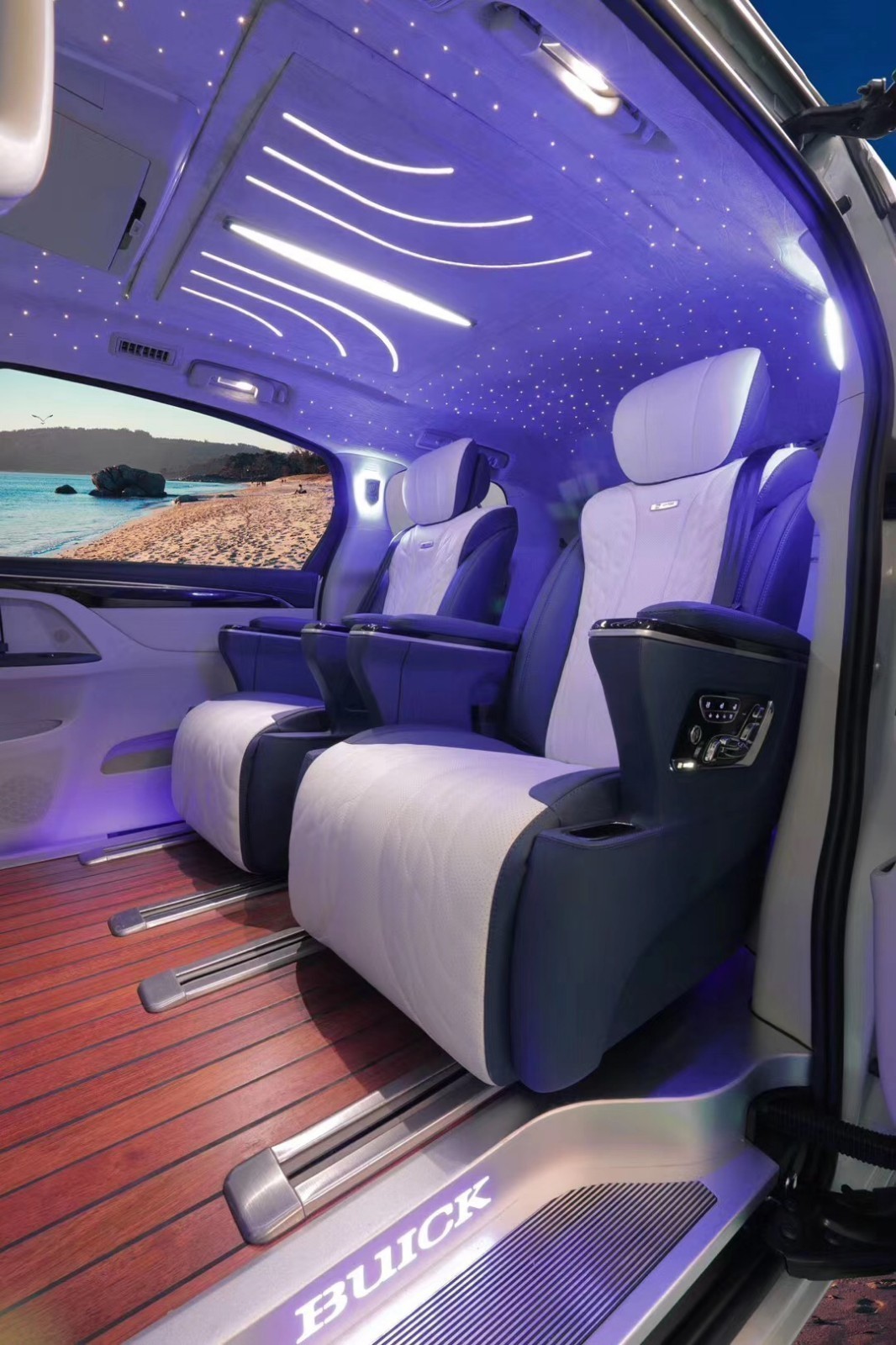 2020新款别克gl8内饰改装多少钱 海洋之心最新方案