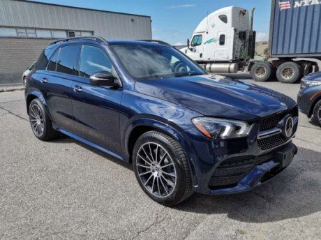 深蓝色20款奔驰gle450颜色多样配置可选 售全国