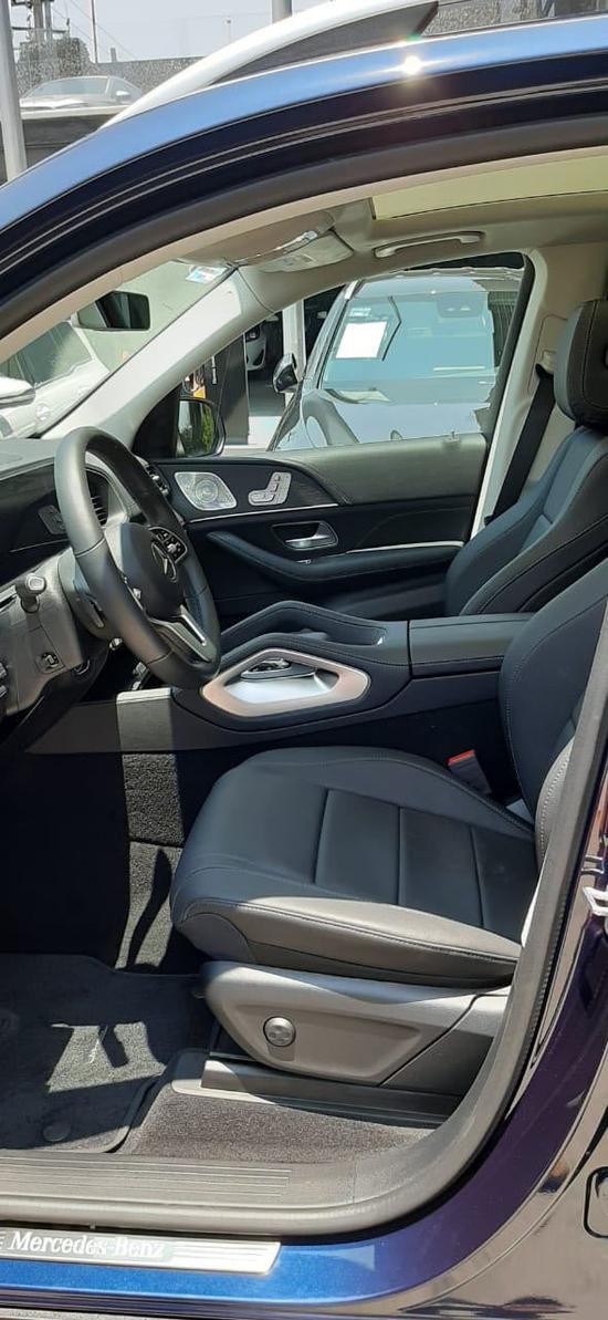 20款奔驰gle450蓝色满天星6座7座可选