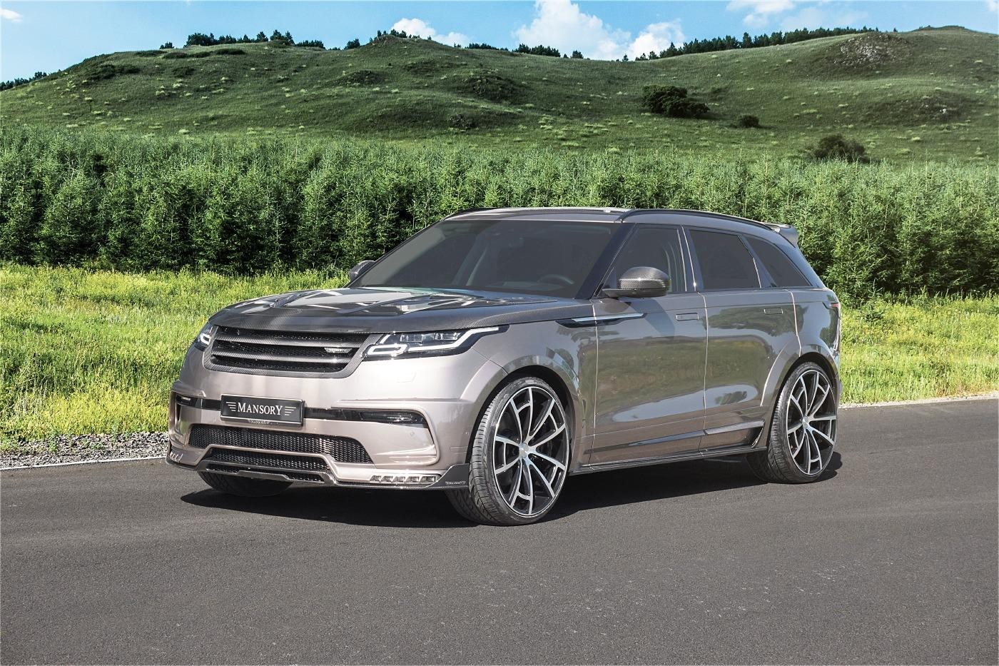 rangerovervelar路虎攬勝mansory邁莎銳定製碳纖部件