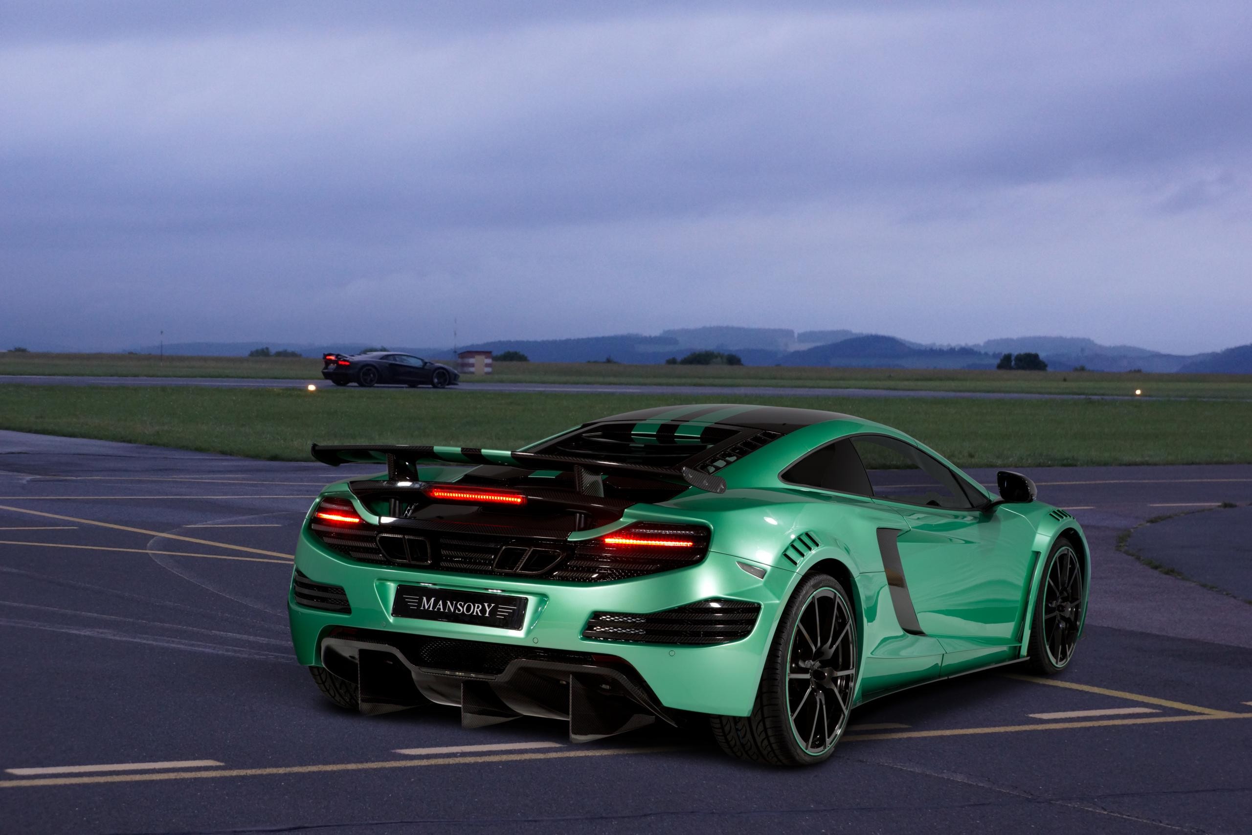 迈凯伦12c超级跑车mansory迈莎锐定制的艺术品