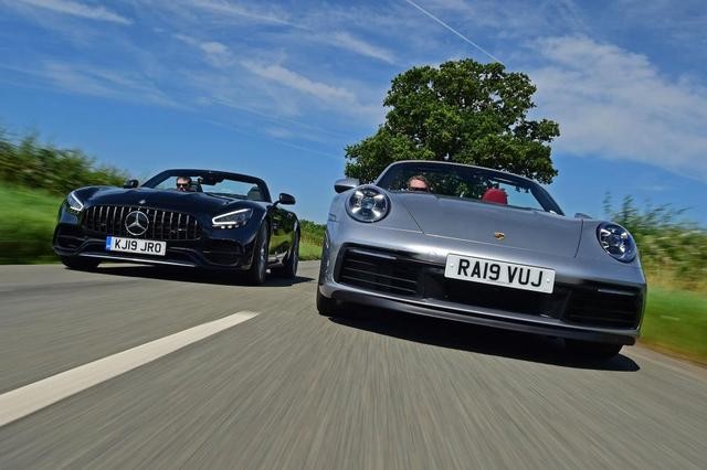 进阶对决 保时捷911 Cabriolet对比AMG GT Roadster 