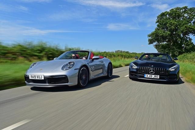 进阶对决 保时捷911 Cabriolet对比AMG GT Roadster 