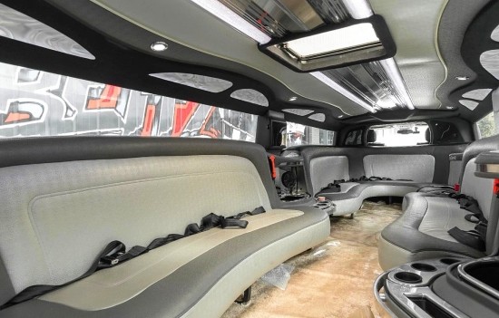 天津港悍马h1h2h8内饰定制改装翻新升级