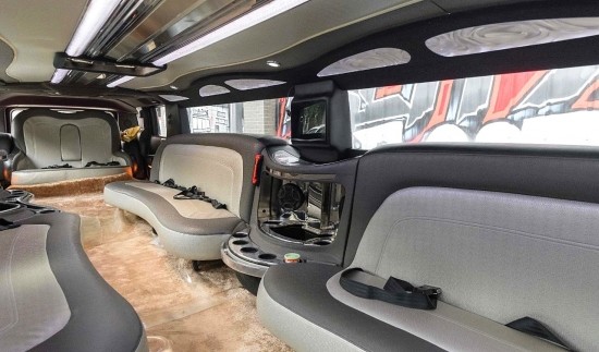 天津港悍马h1h2h8内饰定制改装翻新升级