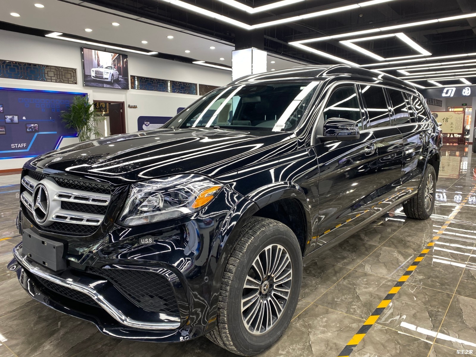 美版奔驰gls450加长商务四座天津港特惠分期