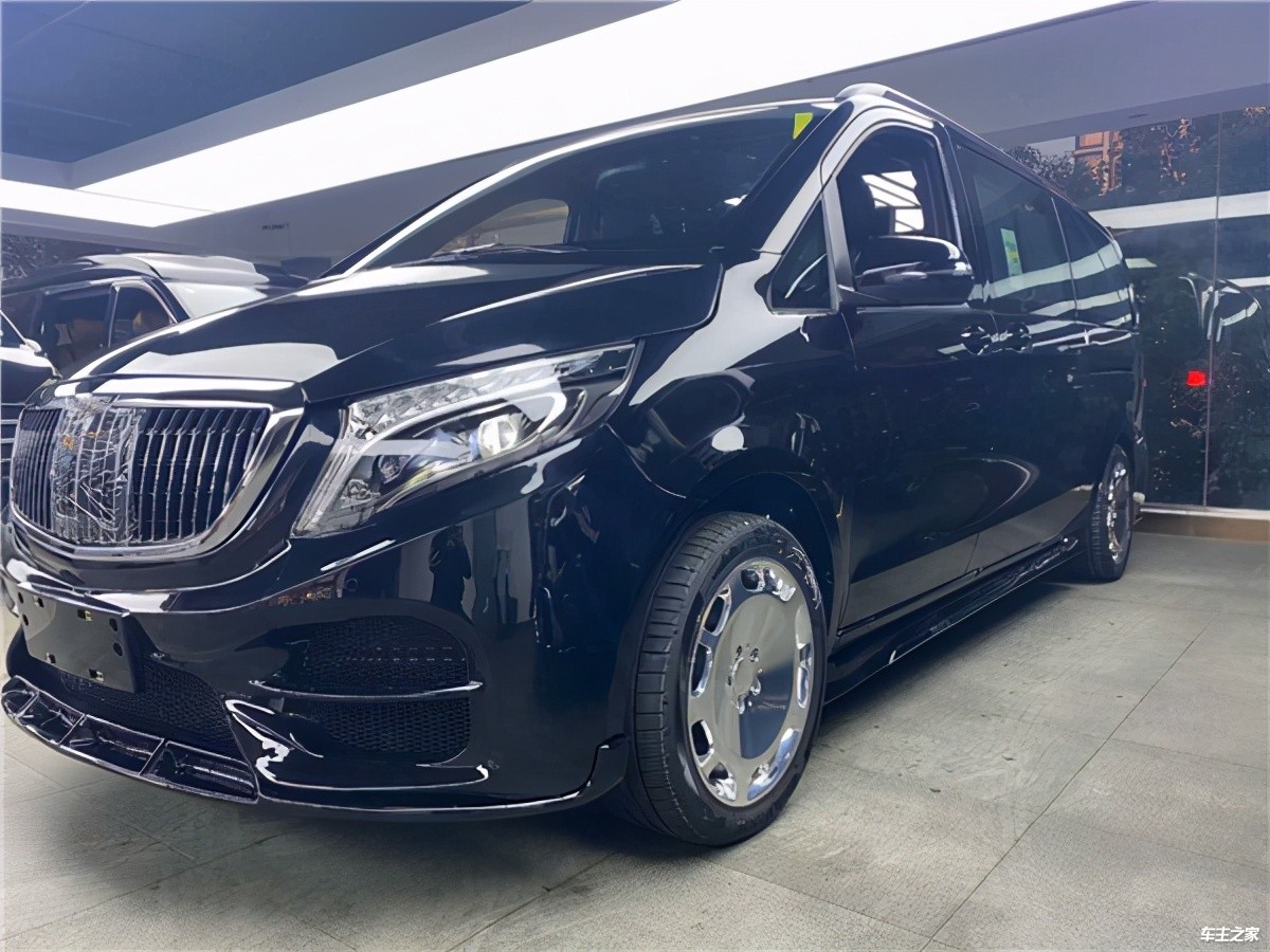 奔驰v级改装迈巴赫包围,这样的气质谁能受得了