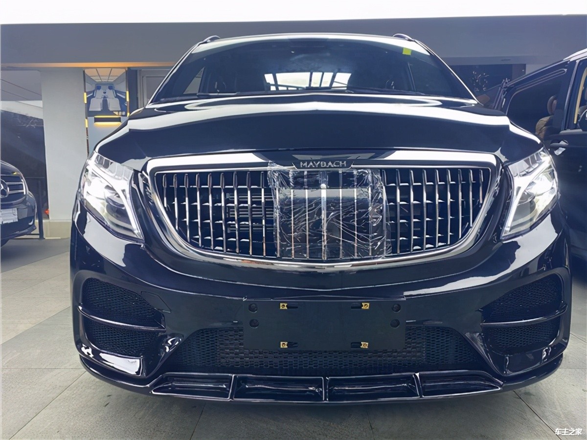 奔驰v级改装迈巴赫包围,这样的气质谁能受得了