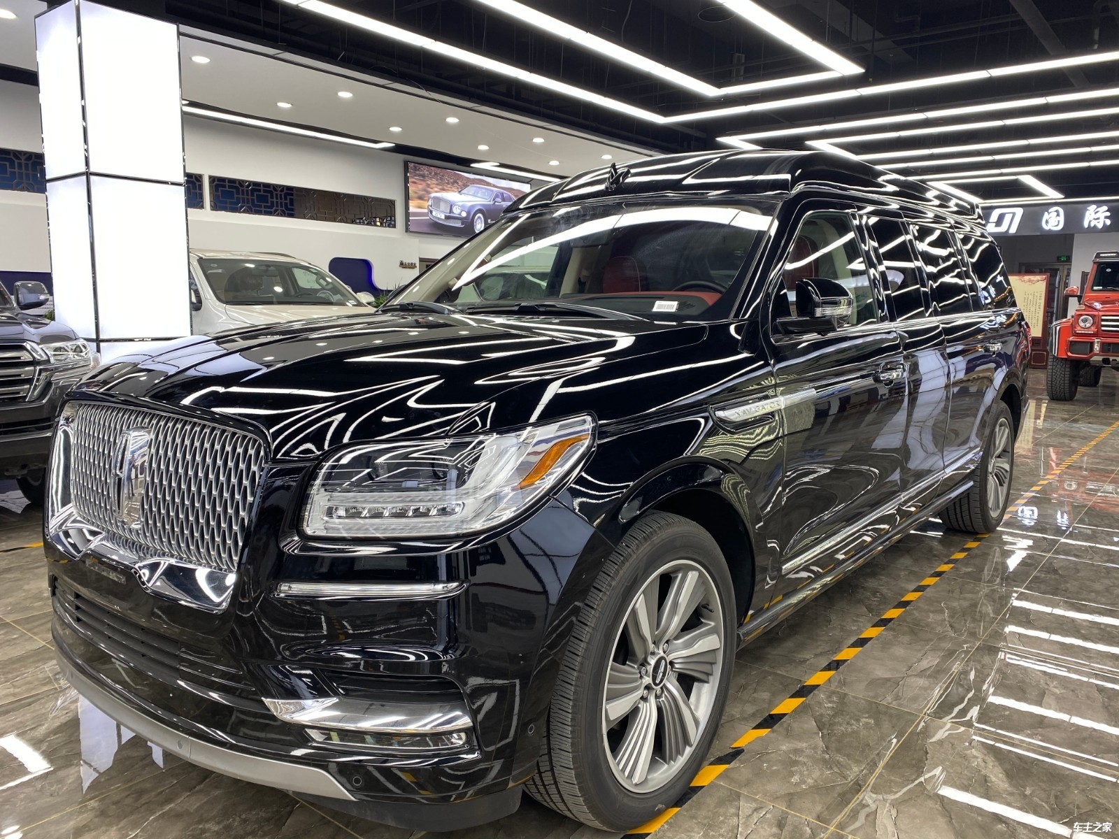 20款林肯领袖一号加长598米天津港现车特惠