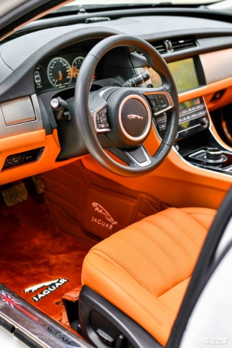 进口捷豹xel xfl xjl内饰实车改装案例 天津港汽车内饰定制改装厂