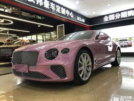 21款宾利欧陆gt现车 女士首选贵族轿跑 天津港国六最新行情价格