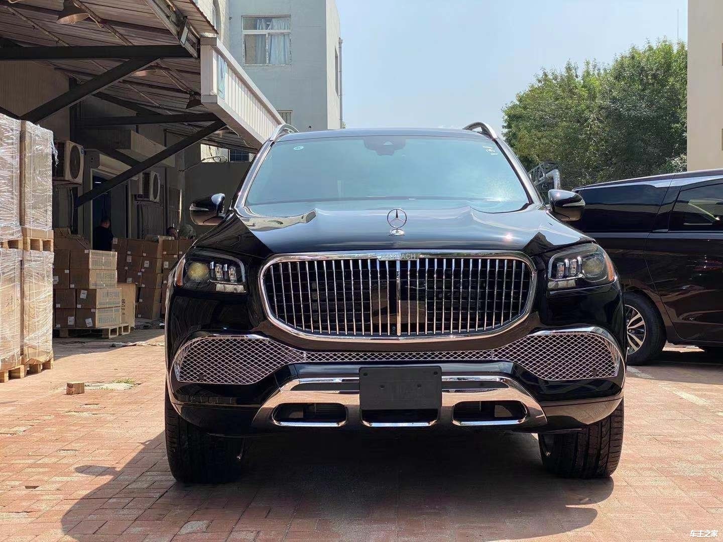 昆明21款奔驰gls450升级迈巴赫gls套件详情