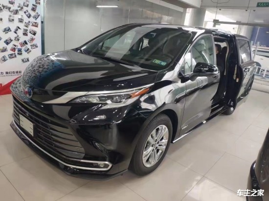 西安进口丰田塞纳sienna现货特价西安国产丰田塞纳ltd现货309万