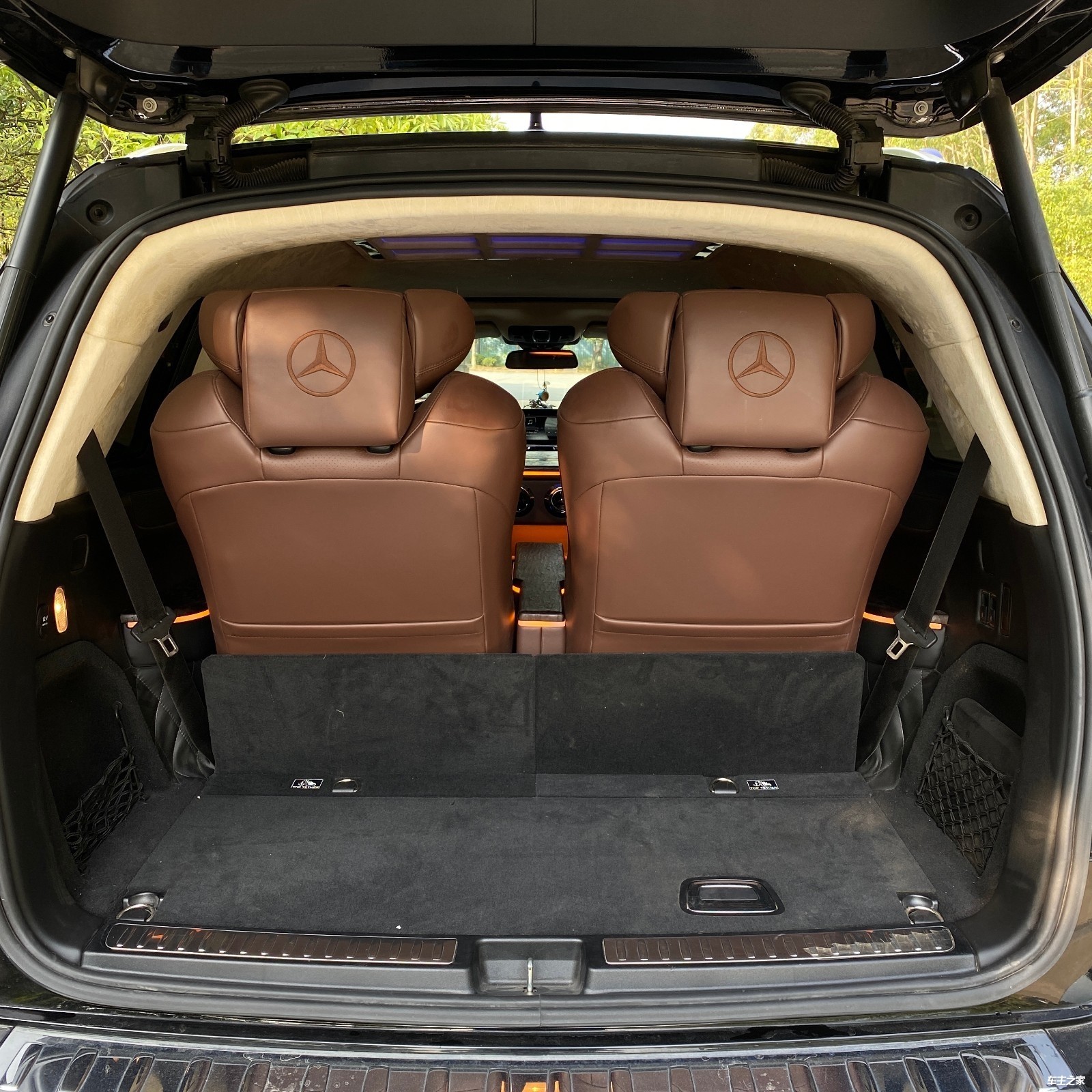 奔驰ml改装航空座椅内饰0