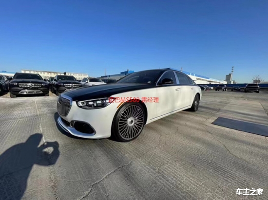 22款奔驰迈巴赫s580典藏版黑白双拼巨无霸