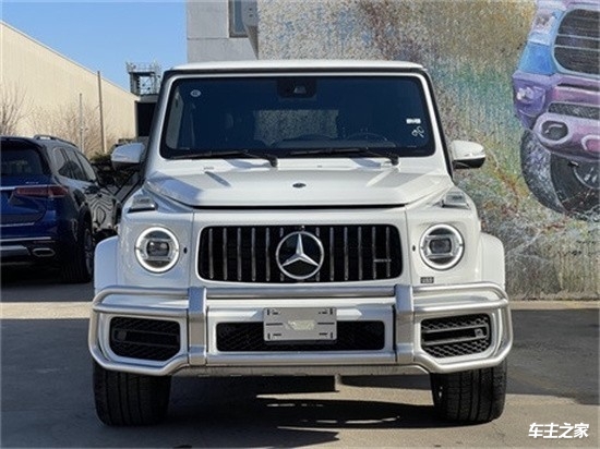 21款奔驰g63磨砂白暗夜增强包现车抄底