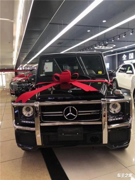 22款奔驰g63加长5.98米我们实地试驾感受了一下_新车到店 - 车主之家