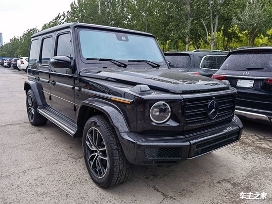 22款奔驰g550进口方块车最低首付提新车