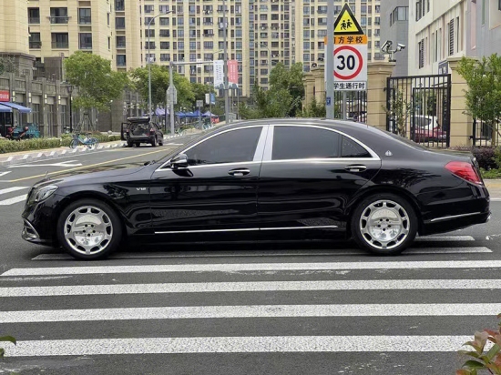 天津1420款奔驰s改装升级迈巴赫外观包围套件奔驰s内饰翻新改色