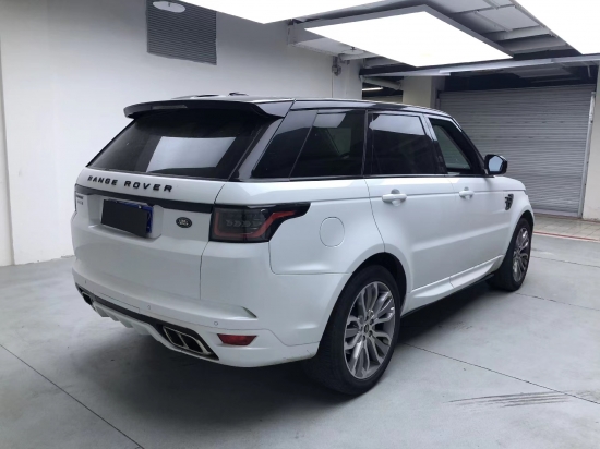 1417款路虎揽胜运动版外观老改新前后包围案例效果天津路虎改装