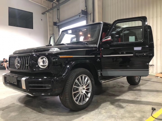 【图】奔驰g350 g500 g550外观升级奔驰g63巴博斯套件案例 天津奔驰