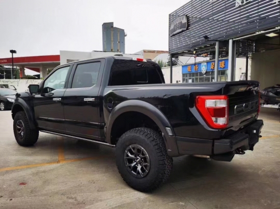 天津港2122新款福特皮卡f150外观改装升级福特猛禽宽体11案例