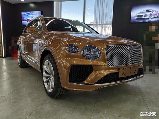 2021款宾利添越平行进口落地价直省50万上下班必备座驾