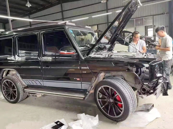 0217奔驰g350g500g63老款改装升级1823新款案例天津奔驰g改装
