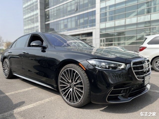 23款奔驰s500amg长轴价格港口现车全系掉价125万起售