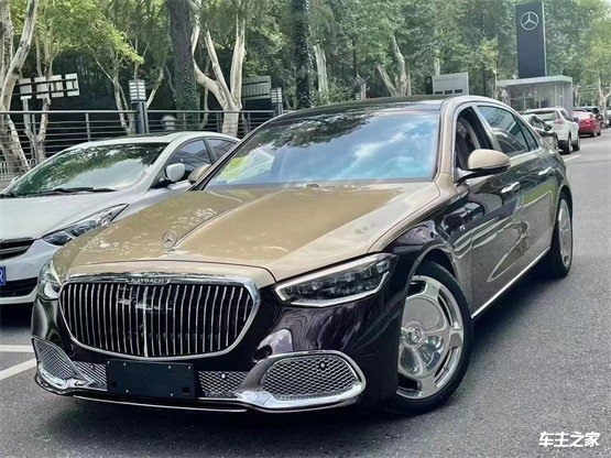 【图】2023款奔驰迈巴赫s680典藏版黑金双拼霸气十足_北京优惠促销