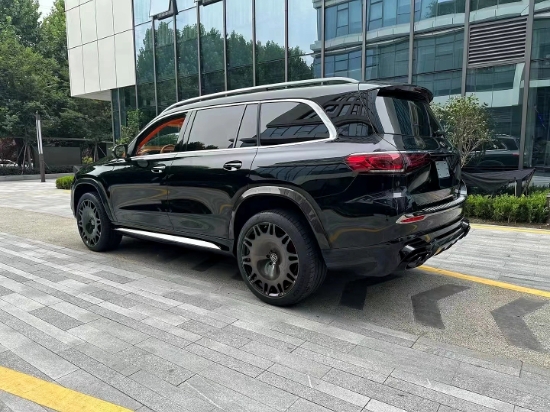 【图】奔驰gls450改装巴博斯包围套件案例价格 天津奔驰gls450定制