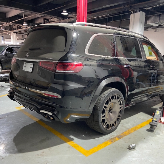 【图】奔驰gls450改装巴博斯包围套件案例价格 天津奔驰gls450定制