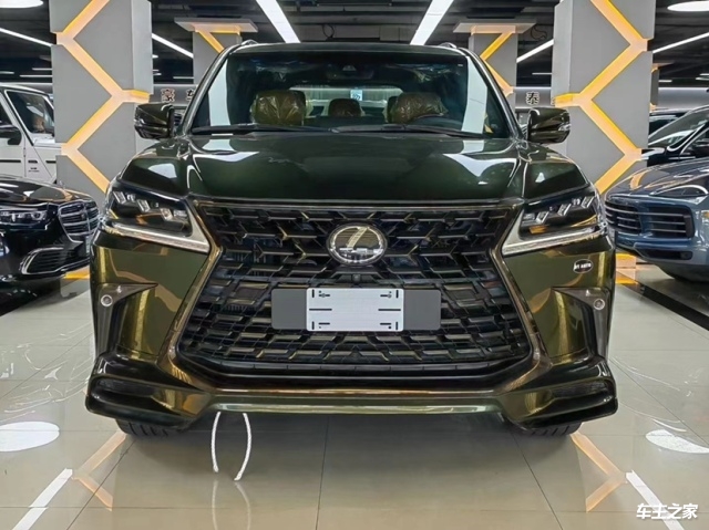 21款雷克萨斯lx570kuro黑曜版少量现车