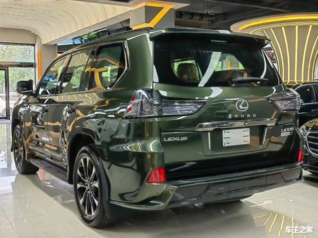 【图】21款雷克萨斯lx570kuro黑曜版 少量现车_天津