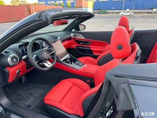 奔驰跑车sl43敞篷版颜色齐全现车天津港口优惠促销