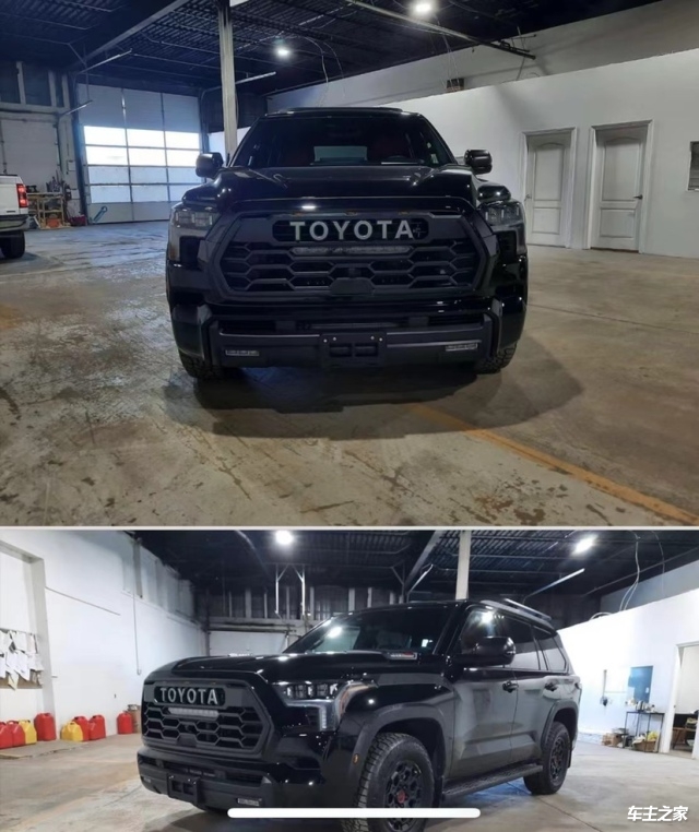 丰田红杉 24款 3.5t 混动 ltd trd pro