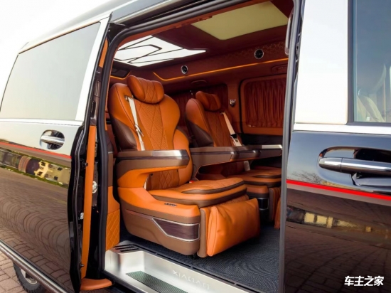 昆明奔驰v260l改装高顶7座商务车t800价格优惠20万