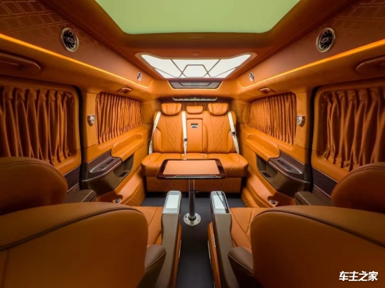 昆明奔驰v260l改装高顶7座商务车t800价格优惠20万