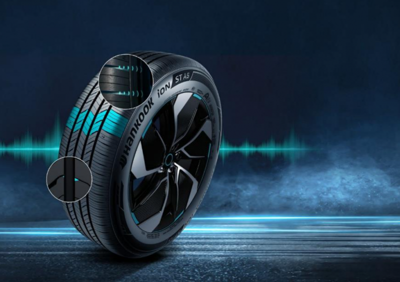 韩泰ion新能源汽车轮胎绿色出行的关键一环
